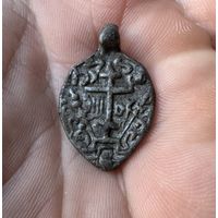 Иконка-тельная. Архангел / Голгофский крест.