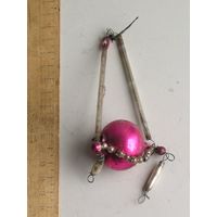 Елочная  игрушка абстракция  времен СССР вид 11