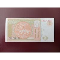 Монголия 1 тугрик 1993 UNC