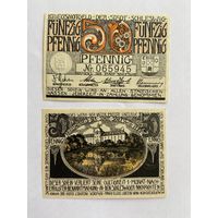 Нотгельд 50 пфеннигов Шлезвиг. Веймарская республика - 1602 (2)