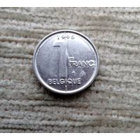 Werty71 Бельгия 1 франк 1995