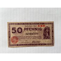 Нотгельд 50 пфеннигов. Кёльн. Веймарская республика - 04