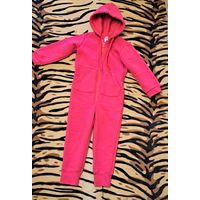 Комбинезон  малиновый демисезонный, р.104 (4-5лет), б.у