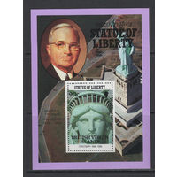 Британские Виргинские острова 1986** Столетие Статуи Свободы Президенты США