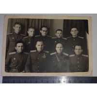 Фото ГСС с полтсоставом 41  дивизии РККА  после победы1945(А39)