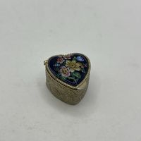 Шкатулка-таблетница, шкатулка для колец. Италия. Арт 3229