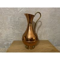 Кувшин, медь, латунь, для интерьера. С нюансом.