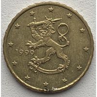 Финляндия 10 евроцентов 1999 г.