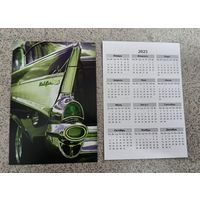 Календарик карманный 2025 крыло машины