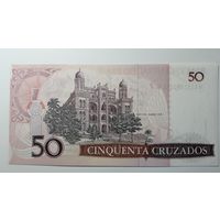 Бразилия, 50 крузадо. Серия A A. UNC.
