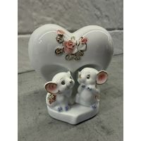 Статуэтка-копилка фарфор МЫШАТА . Распродажа коллекции!!!
