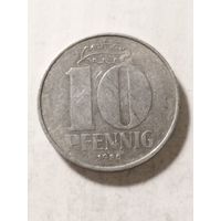ГДР 10 пфенинг 1980