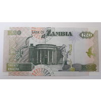 Замбия, 20 квач 1992 г. Серия A/D. UNC.