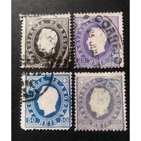 ПОРТУГАЛИЯ \н55\  АНГОЛА 1886 король  кц31евр