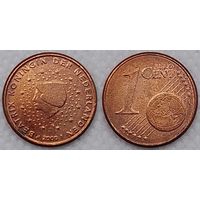 1 евроцент 2000 г Нидерланды