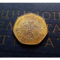 5 гурдов 1998 Гаити #01 aUNC