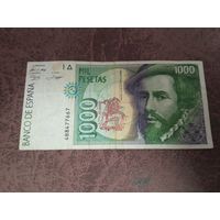 1000 песет Испании лот3