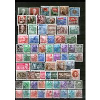 ГДР.Почти полный(без блоков!) ГОДОВОЙ КОМПЛЕКТ 1953г. с ОБОИМИ ПОЛНЫМИ ВЫПУСКАМИ СТАНДАРТА! Оценка по Михелю более 200 евро !!!