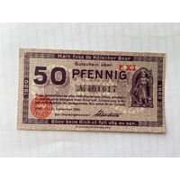 Нотгельд 50 пфеннигов. Кёльн. Веймарская республика - 04