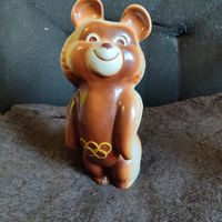 Статуэтка фарфор Мишка Олимпий