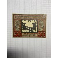 Нотгельд 50 пфеннигов 1921 год. -2112