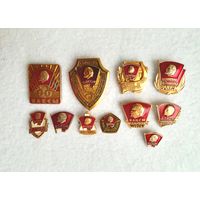 Значки ВЛКСМ
