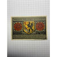 Нотгельд 25 пфеннигов Германия -3012