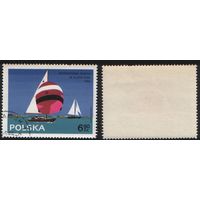 Польша (Mi)PL1594 (Яхты) 1965 год 6.50 zl Amethyst класс парный (a1-03 ТОРГ/ВАША ЦЕНА