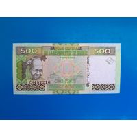 500 франков 2006 года. Гвинея. UNC. Распродажа