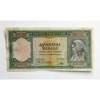Греция. 1000 драхм 1939 год.