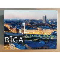 Латвия, города на спичечных коробках, Рига, 7 х 5 х 2 см, спички