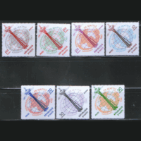 Гаити. М. 729/34. 1962. Спутник. Антенна. ЧиСт.
