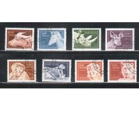 Гвинея-Биссау-1989(Мих.1096-1103)  гаш. , Фауна (полная серия)