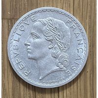 Монета Франции 5 Франков 1946 г.