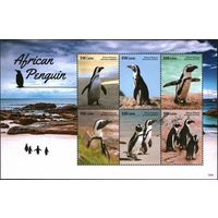 2015 Либерия 6625-6628KL Птицы - Пингвины 12,00 евро