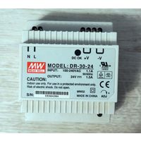 Источник питания DR-30-24 (24В, 1.5А)