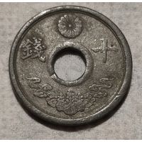 Япония 10 сенов, 1944 (14-3-5)