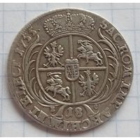 18 грошей ОРТ 1755 г. АВГУСТ III (РЕПЛИКА?)