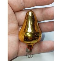 Ёлочная игрушка -  Груша , СССР. ,
