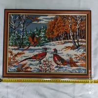 Вышивка.Вышитая картина