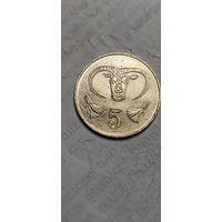 Кипр 5 цент 2001