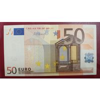 50 евро 2002 года, подпись Марио Драги