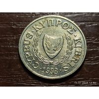 Кипр 2 цента 1993