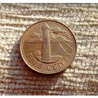 Werty71 Барбадос 5 центов 1989 Маяк