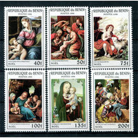 Бенин - 1996г. - Рождество - 6 марок - полная серия, MNH [Mi 792-797]. #O-Se-Z-1-13