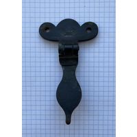 Накладка петля на сундук Клеймо Теплов в Туле. Бронза, латунь.