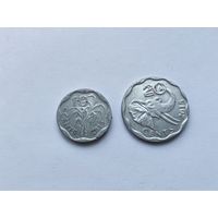 Эсватини (Свазиленд) Набор 2 монеты: 10 и 20 центов 2015 года