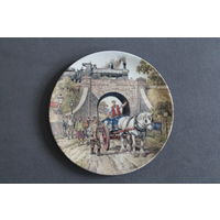 Тарелка коллекционная настенная [Англия, Wedgwood, Воскресная экскурсия, Bradex #26-W90-45.5] D=20см.