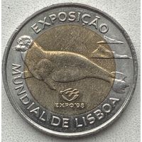 Португалия 100 эскудо 1997 г. Лиссабон ЭКСПО, 1998