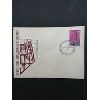 Польша 1968 КПД с маркой "Памятник деятелям революции в Сосновцах" (спецгашение) Mi.1854 каталог 0.70 евро